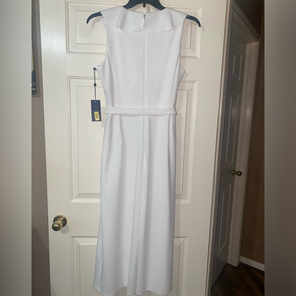 Tommy Hilfiger Belted Cropped Jumpsuit Size 12 - Picture 5 of 9